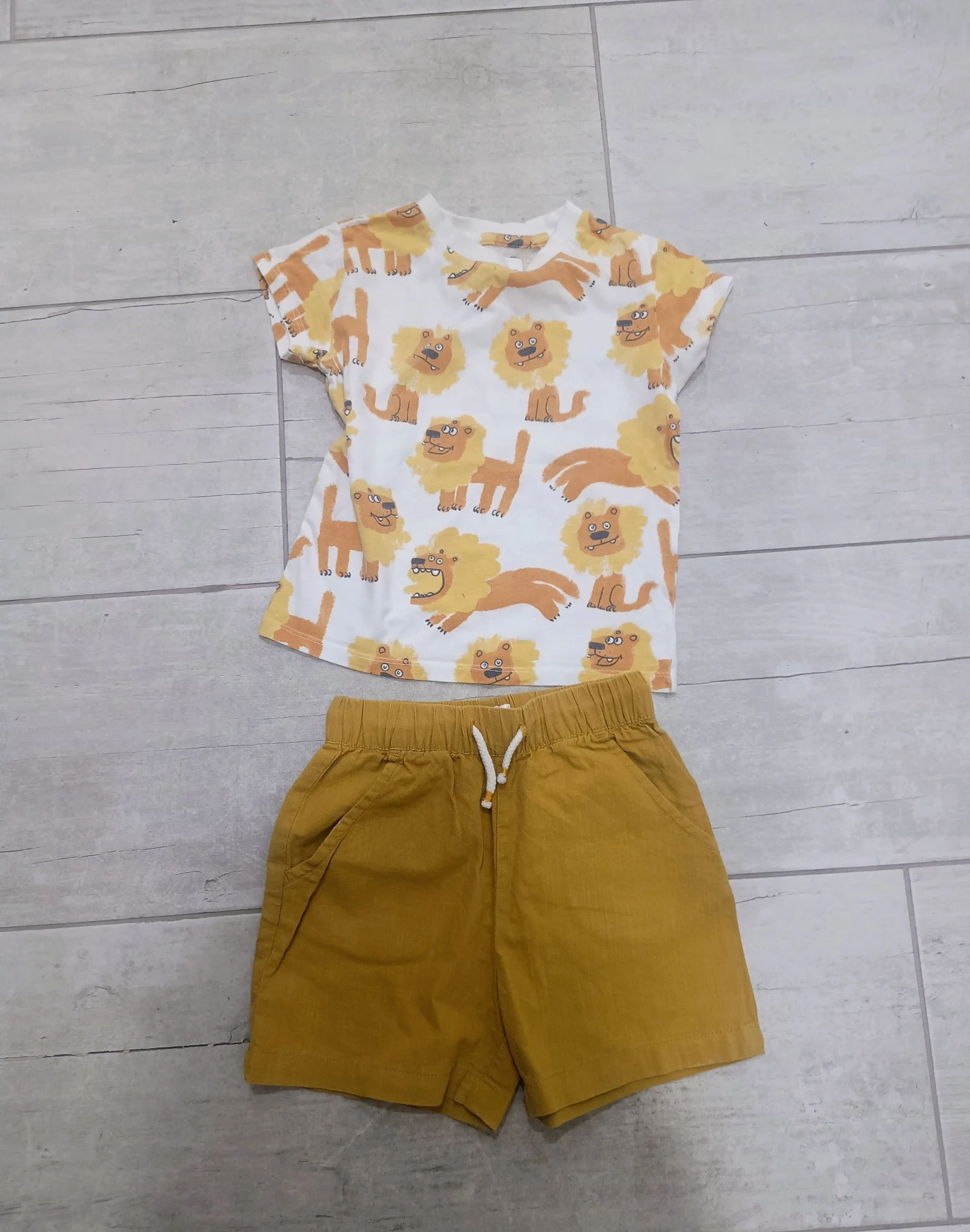 Camiseta y pantalón niño 2-3 años